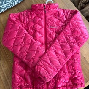 Columbia women Pink Quilted Down Jacket